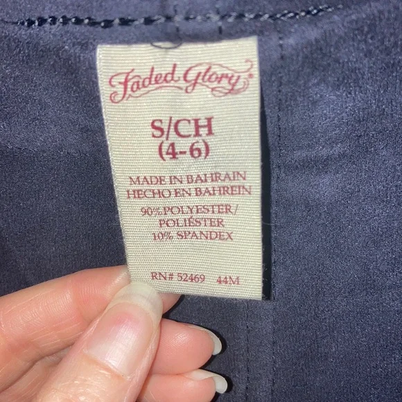 Faded Glory Black Skinny Pants - Picture 3 of 6